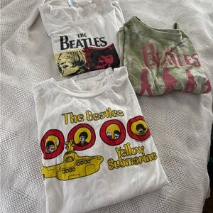 The BEATLES Graphic T-Shirts Set